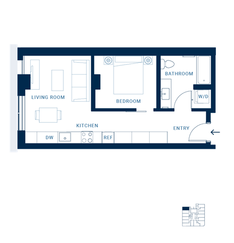 Shoresmith Apartments Urban C Floor Plan
